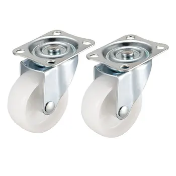 

uxcell 1.5 Inch Swivel Caster Wheels PP 360 Degree Top Plate Mounted Caster 2.5 inch Swivel