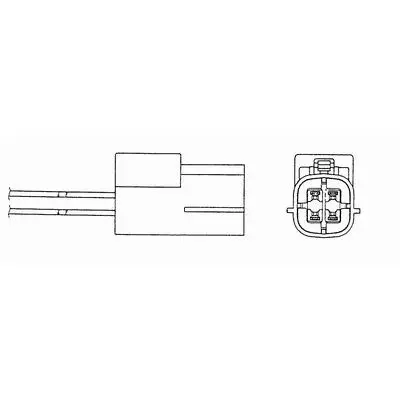 Лямбда-зонд L 271mm\ Nissan Pathfinder 2.5 16V 06 NGK 1433