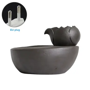 

Rabbit Automatic Circulating Cats Dogs Feeding Electric Ceramic Drinking Fountain Home Vintage Bowl Pet Supplies Water Dispenser