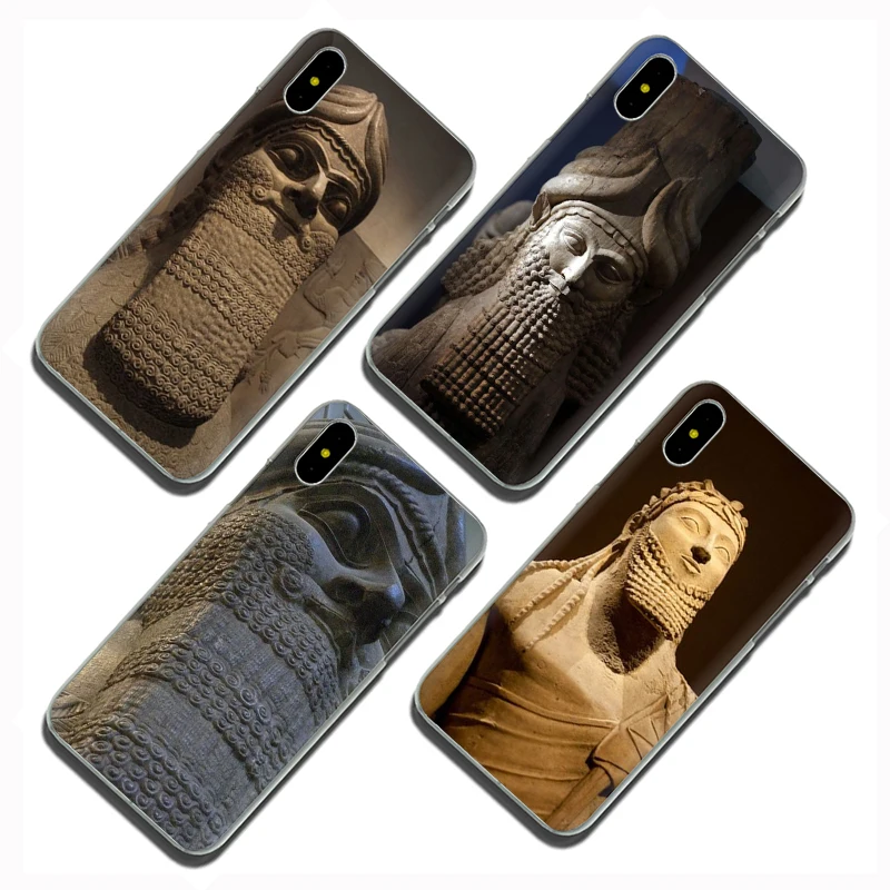 Lamassu Assyrian Mesopotamian Hard phone cover case for iphone 5 5s 5C SE 6 6s 7 8 Plus X XR XS 11 pro Max