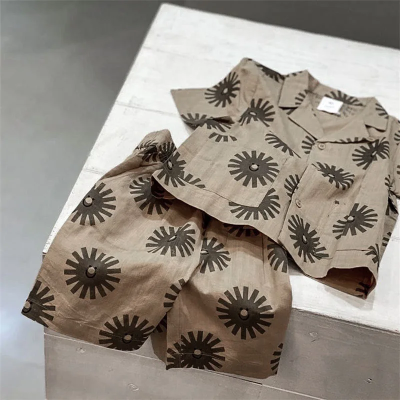 Design da Marca Enkelibb Nova Wynken Crianças Verão Hawaii Shorts Meninos Meninas Sun Print Bottoms Criança Unisex Calções Elegantes 2020 6 Mamãe e Bebê