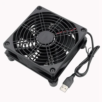 

USB Fan for Cooling of Routers, TV Boxes, Microcomputers and Other Electronic Devices