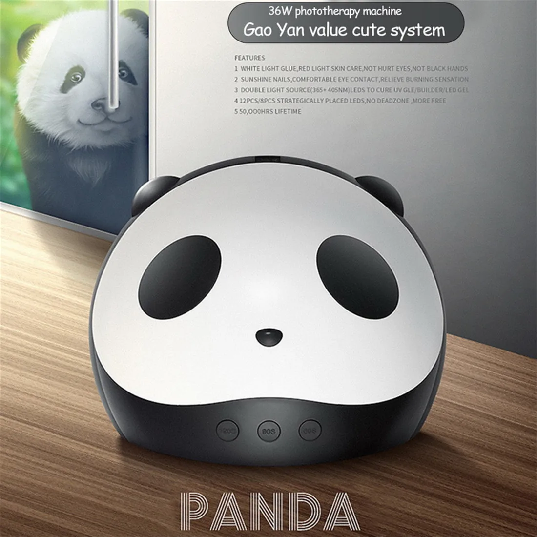 72 Вт Светодиодный светильник для ногтей Авто зондирующая лампа для полировки ногтей УФ светодиодный светильник Сушилка для ногтей для отверждения всех УФ Сушилка для ногтей SUNone
