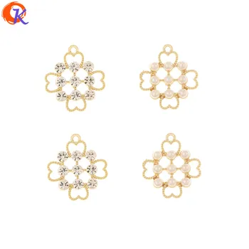 

Cordial Design 100Pcs 22*25MM Jewelry Accessories/Earrings Connectors/Flower Shape/DIY Making/Charms/Hand Made/Earring Findings