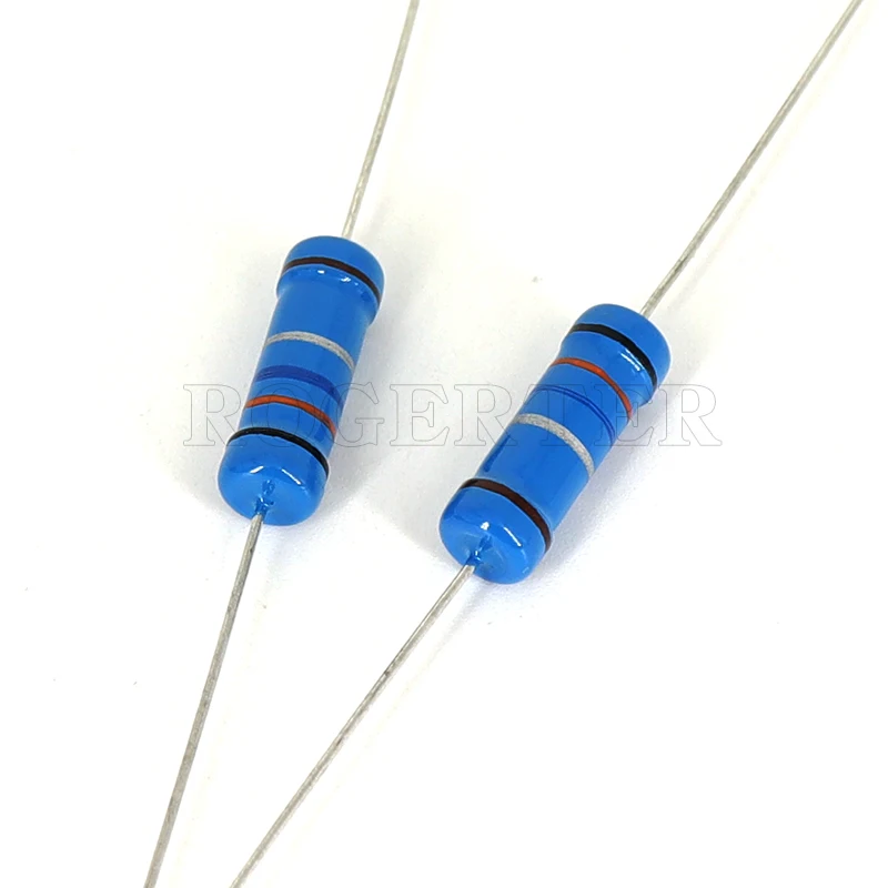 20pcs 3W 1%Metal Film Resistor 0.1R-4.7MR ohm DIP resistance Watts3 Precision1 Various specifications are available resistencias