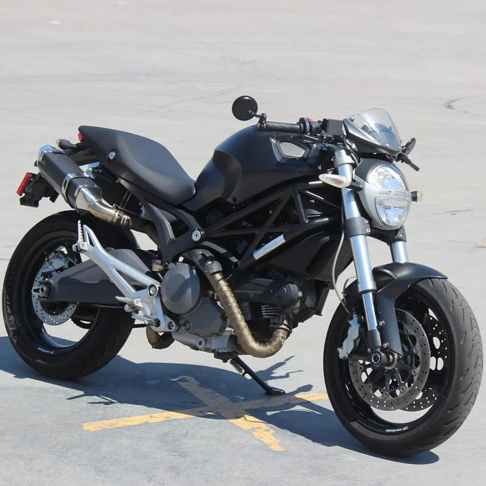 Фара дальнего света для мотоцикла в сборе для поездок на мотоцикле Ducati Monster 659 696 795 796 M1000 Прозрачный передний свет