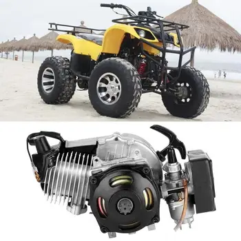 

49cc 2 Stroke Pull Start Engine for Motor Mini Pocket Pit Quad Dirt Bike Atv Buggy Pocket Pit Engine Accessories