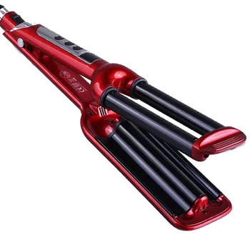 

Curling Iron Hairs Triple Barrel Hair Styler Professional Waver Corrguation For Hair Electric Curly Perm Splint Styling Tools