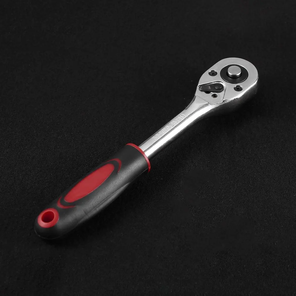 Chrome Vanadium Steel 1/2 3/8 1/4 Inch Ratchet Wrench 24 Teeth Torque Wrench Quick Release Wrench Professional Hand Tools