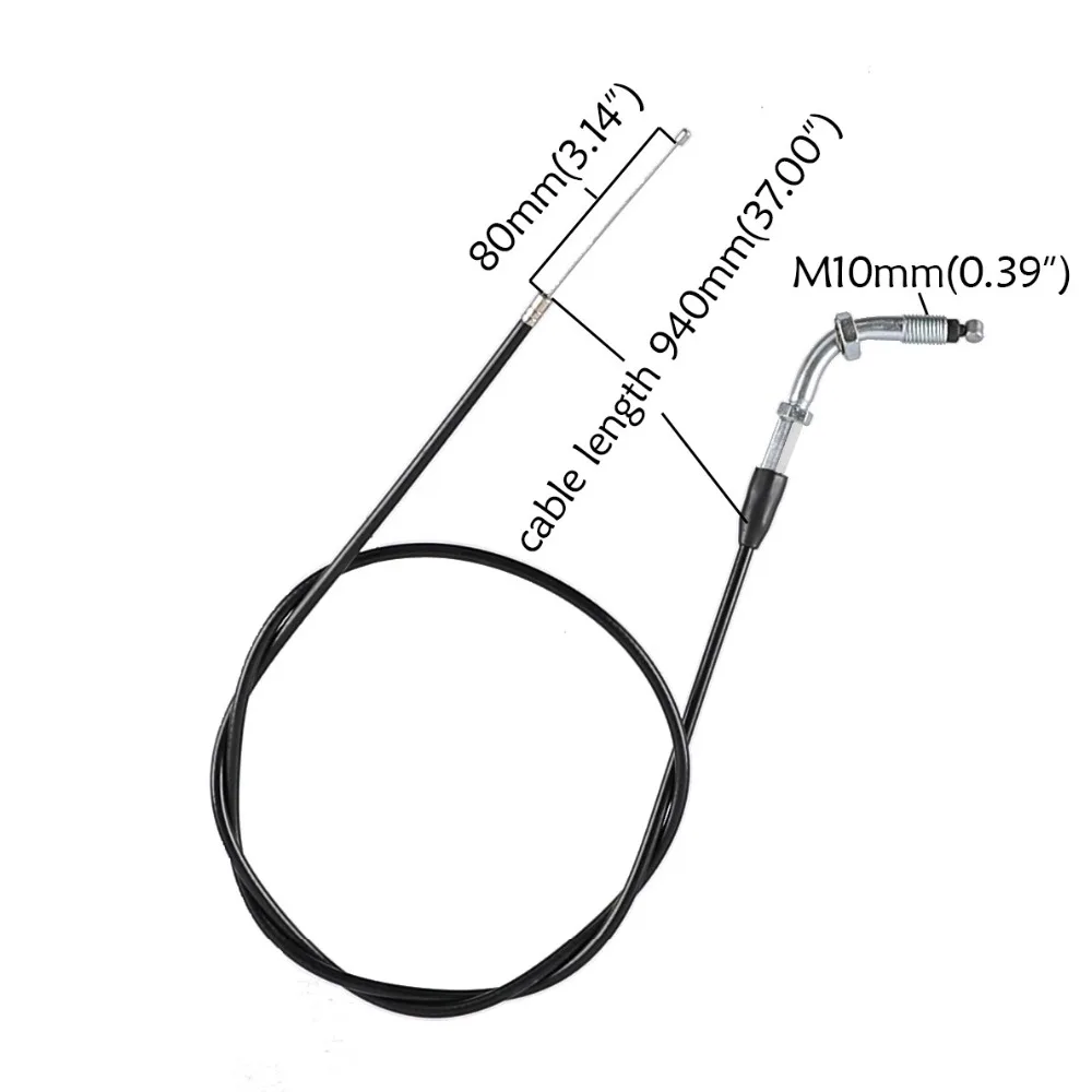 mini chopper 33cc 43cc 49cc 80cc throttle housing twist grip kill switch Handlebar Grip Twist Throttle Cable Motorized Bicycle (12)