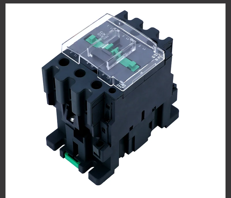 Контакторы переменного тока на din-рейку Контактное реле питания 95A CJX2 9511 нормальное открытое нормальное закрывание 3 фазы 3 полюса 12 В 24 в 36 в 110 В 220 В 380 В