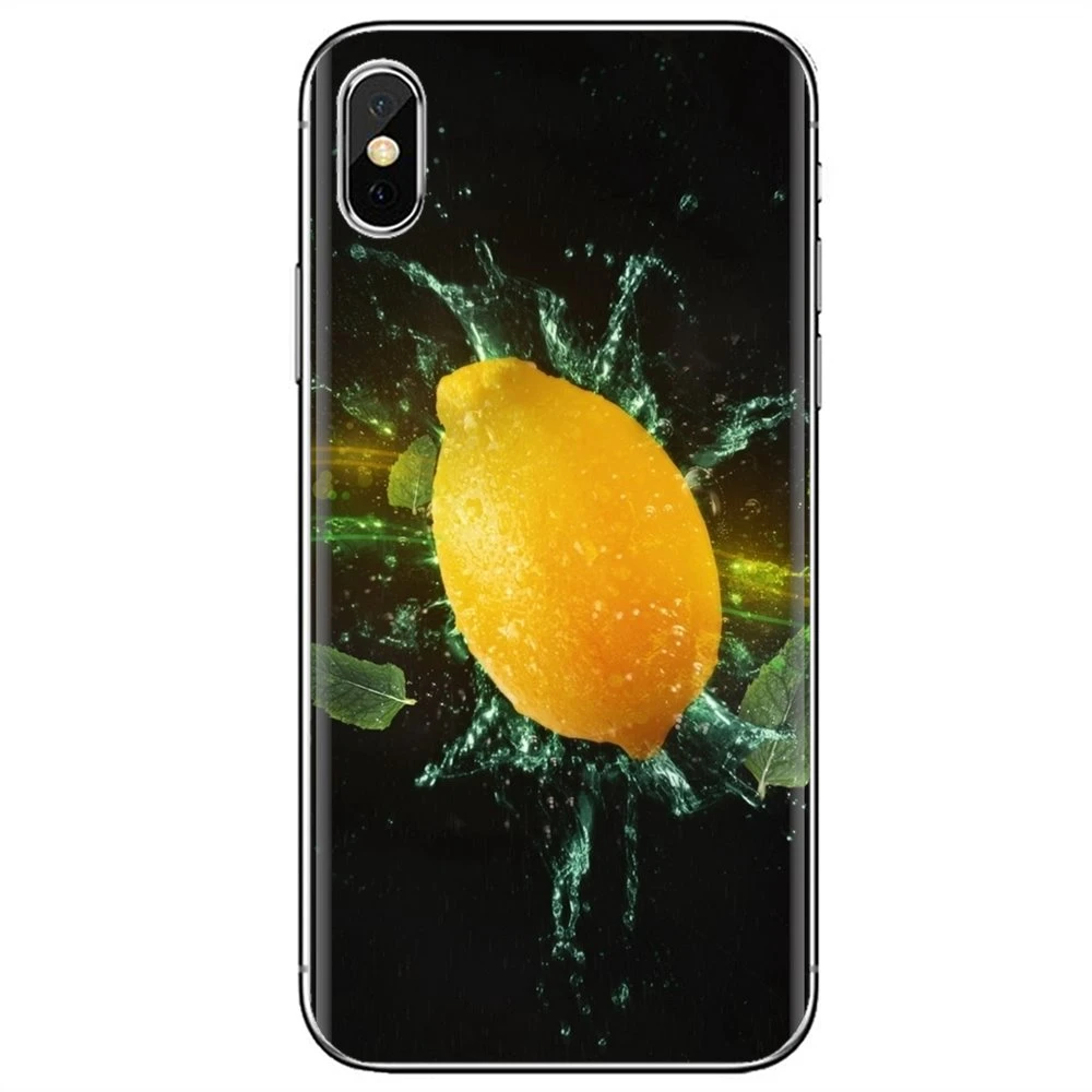 For Sony Xperia Z5 Xz Xa1 Xa2 Premium Ultra 10 X Silicone Phone Shell Cover Food Wallpaper Lemon Aliexpress Cellphones Telecommunications