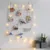 Nordic Home Wall Decoration Iron Grid Decor Photo Frame Postcards DIY Wall Art Display Mesh Storage Shelf Organizer Rack Holder