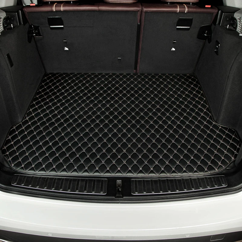 Leather Car Trunk Mat for KIA Sportage Ceed Rio Niro Stinger Optima Soul Forte Spectra Sorento Accessories auto goods |