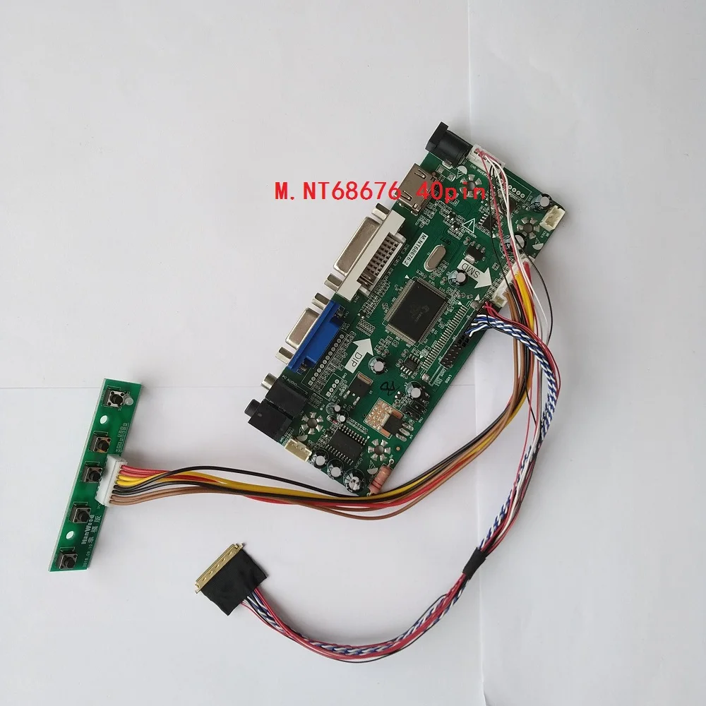 NT68676 LCD Controller Board for 17.3/" 1600X900 Panel LP173WD1-TLE1 HDMI+DVI+VGA