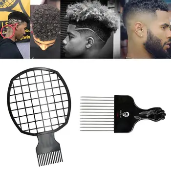 

Men Afro Curly Hair Comb Dreadlocks Tin Foil Hot Perm Dreadlocks Combs NEW