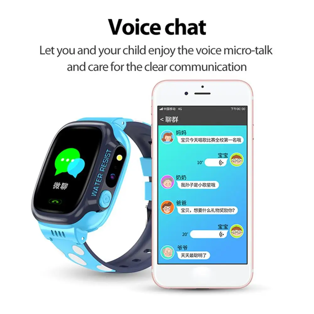Y92 Smart Watch Kids Touch Screen WiFi Positioning Children's Watches SOS Call Location Anti-Lost Reminder Watch Children Clock