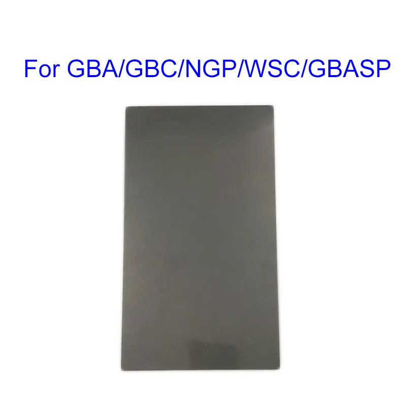 For GBA GBC SP NGP Поляризационный поляризатор фильтрующая пленка лист для Gamboy GB DMG GBP GBA GBC GBA SP NGP WSC экран с подсветкой изменить часть поляризующая пленка - Цвет: For GBA GBC SP NGP