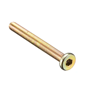 

uxcell Furniture Bolt Nut Hex Socket Drive Round Head Screws Hardware Parts M6x55mm 48 Pcs