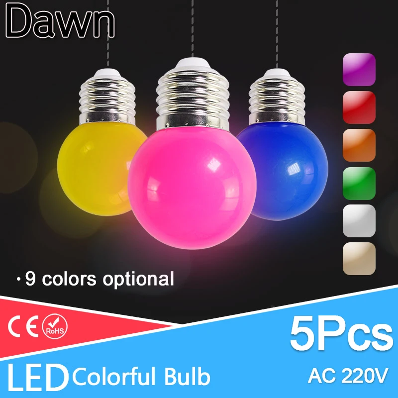 Светодиодная лампа Led E27 Bomlillas Глобус лампада led RGB светодиодный светильник
