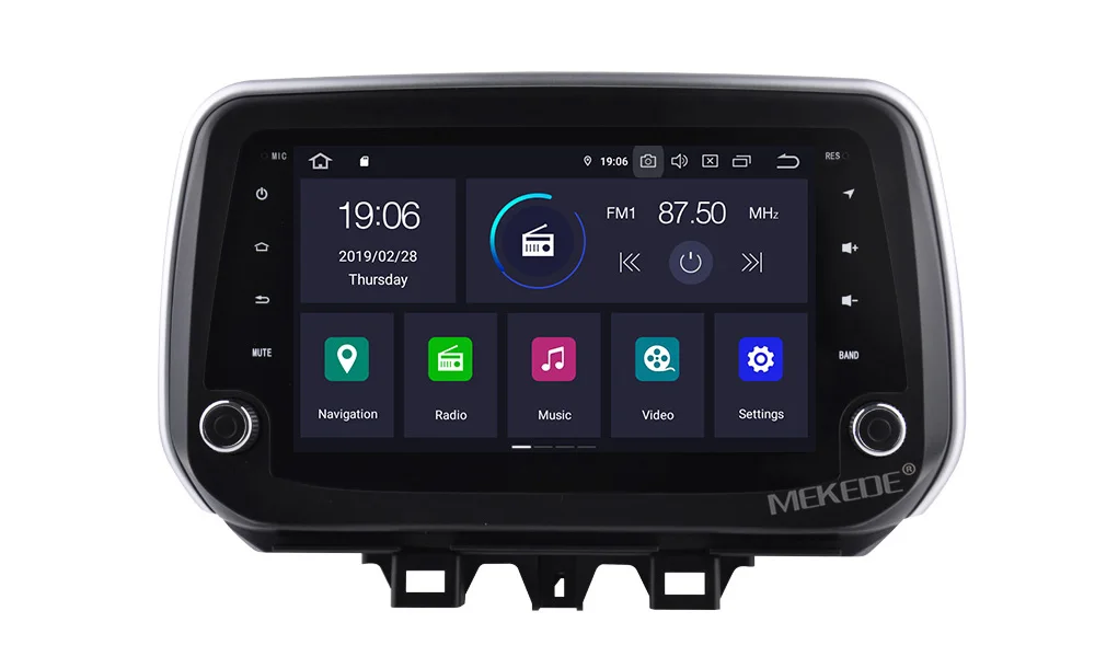 MEKEDE Android 9,0 PX5 4G+ 64G Автомобильный мультимедийный плеер для hyundai New Tucson IX35 автомобильный Радио gps Навигация стерео