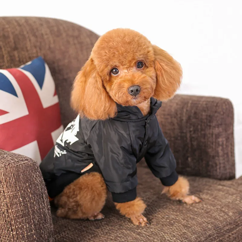 Spring Large Dog Clothes Winter Small Dogs Hoodie Warm Coat,S-7XL Unbridled Graffiti Sweater Pet Clothing Dog Jacket