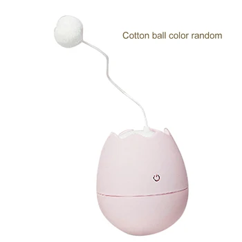 

Automatic Pet Toy Tumbler Swing Ball Interactive Play Non Toxic Electric Egg 360 Rotatable Cat Teaser Low Noise Entertainment