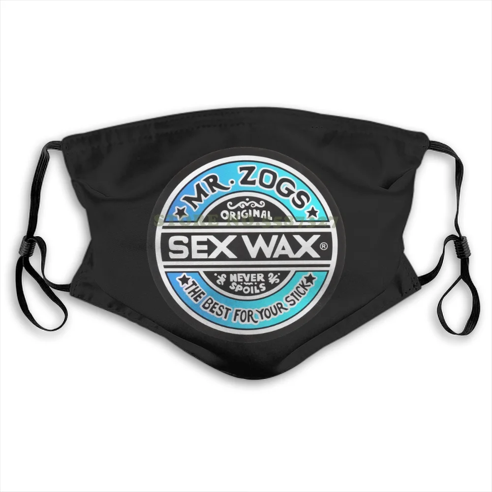 Маска для лица Mr. Zogs серфер секс-воск белая классная размеры T 872 моющаяся Половина