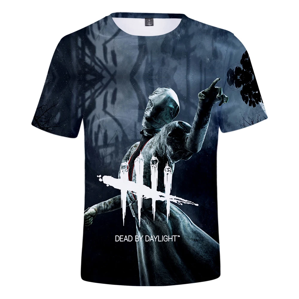 

LUCKYFRIDAYF Fashion Game Dead by Daylight 2019 NEW 3D Print t-shirt Men/Women Summer Hip Hop Casual Short Sleeve tshirt Clothes