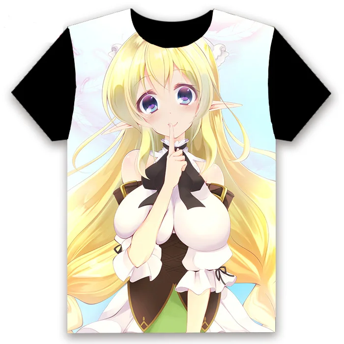 11 Аниме футболка Choujin-Kokoseitachi wa Isekai demo Yoyu de ikinku Youdesu! Косплей короткий рукав Женская Мужская Черная Футболка летняя рубашка - Цвет: 11