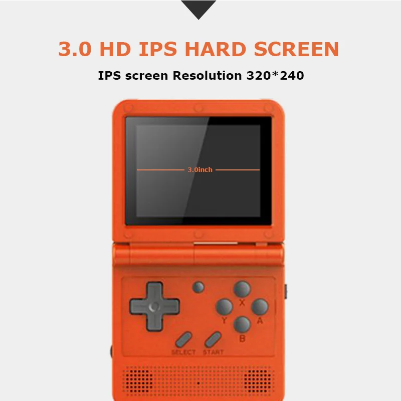 V90 3 0 дюймовый IPS экран мини ретро портативная игровая консоль для DC/N64/PS1/PSX/GB/GBA