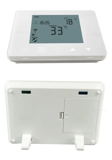 Termostato inalámbrico WiFi RF 6 en 1 para caldera de Gas/agua/calefacción  de tierra, controlador de temperatura con Control remoto, TUYA