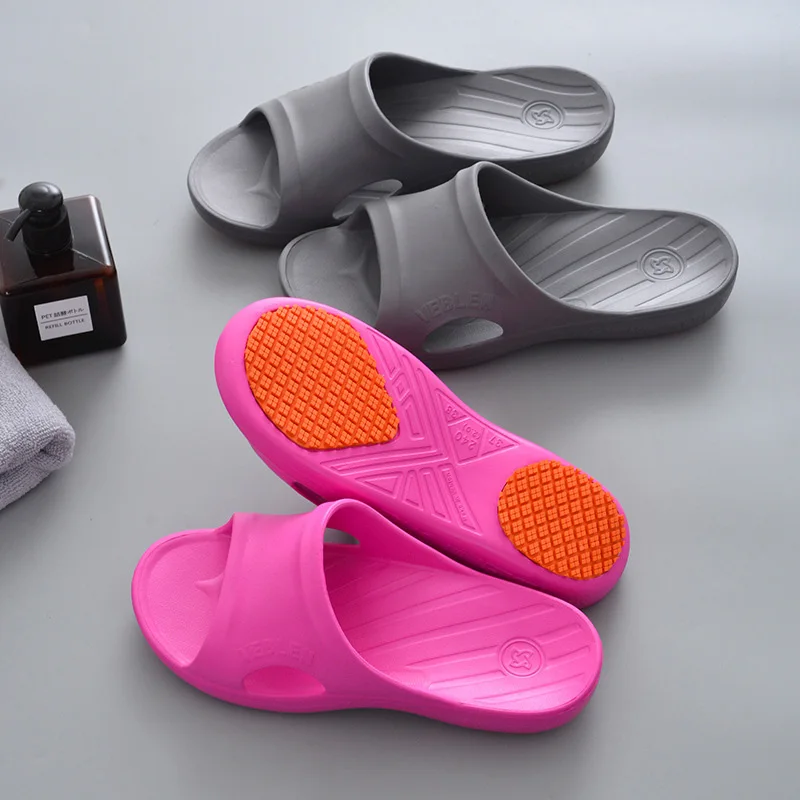 

New Arrival Non-slip Soft Bottom Slippers Oil-proof Waterproof Wear-resistant Cushioning Pressure Slippers