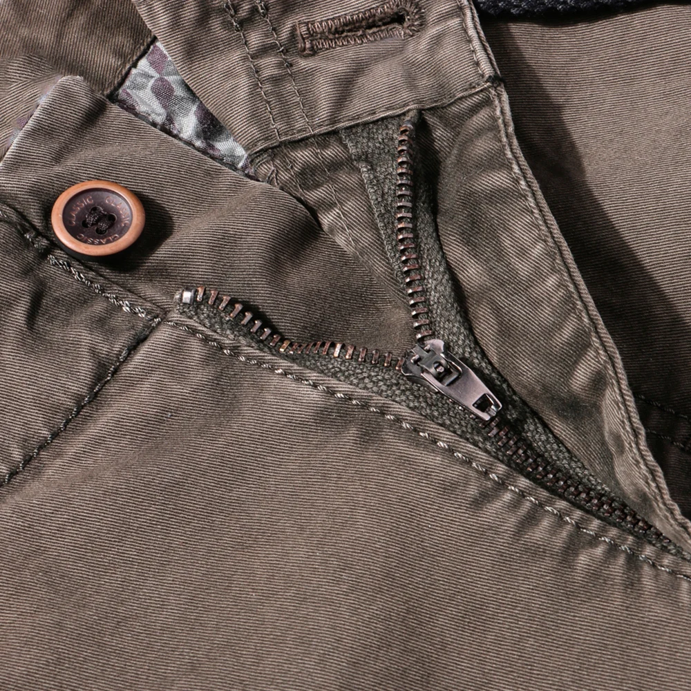 18Men's Cargo Длинные обтягивающие узкие брюки с карманами Тонкий хлопковый военный комбинезон на открытом воздухе высококачественные брюки плюс размер Jogger