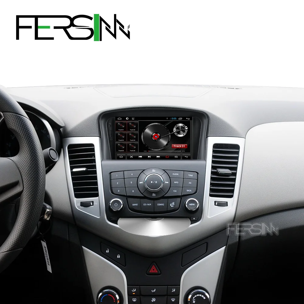 Discount Fersinny ZLKLZ7060 2G+32G Android 8.1 car dvd radio player For Chevrolet Cruze 2008 2009 2010 2011 2012 car gps stereo player 4