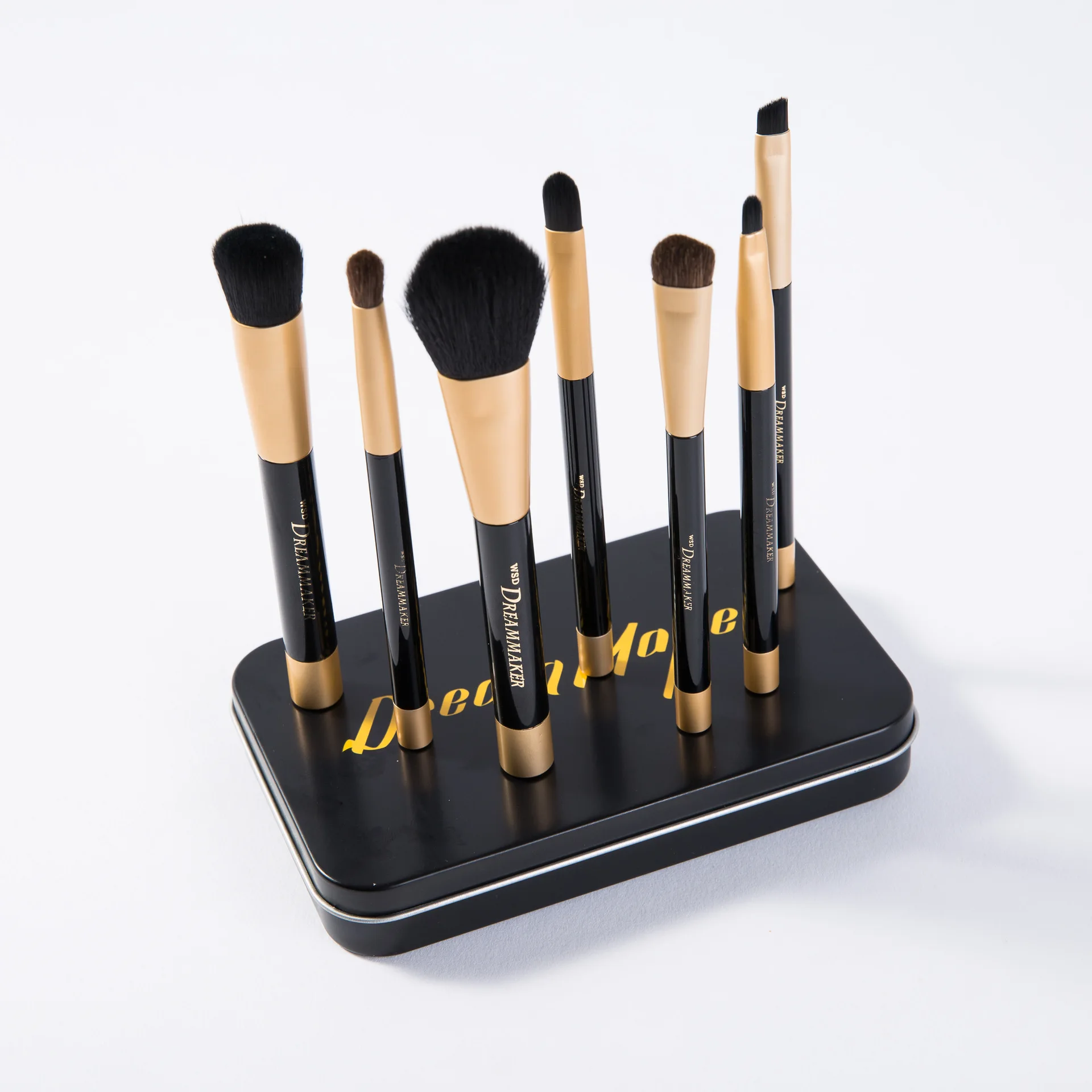 

New Style 7 Magnet Makeup Brush Set Beauty Tool Convenient-Iron Box Cross Border for Manufacturers Currently Available Wholesale
