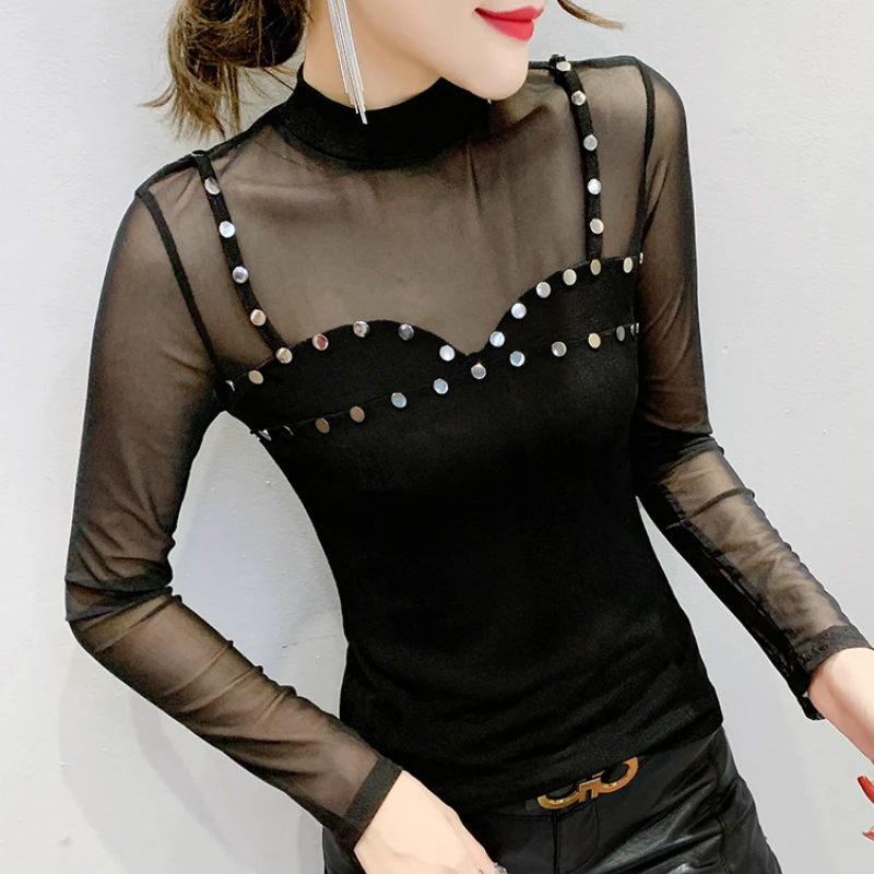 Женские топы и блузки с длинным рукавом женские рубашки размера плюс модные 2020