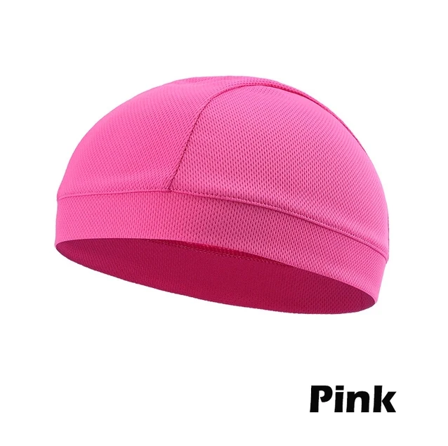 pink Мотоциклетный шлем внутренняя Кепка Coolmax шапка быстросохнущая дышащая Кепка гоночная Кепка Под Шлем шапочка для шлема - Цвет: pink