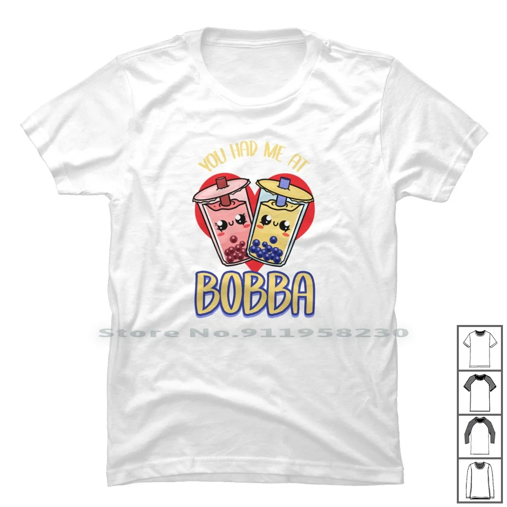 Ti Eri A Bobba Per Bubble Tea Lover T Shirt 100% Cotone Cartoon Bubble Movie Lover Comic Tage Over Love Game You Tea Bob