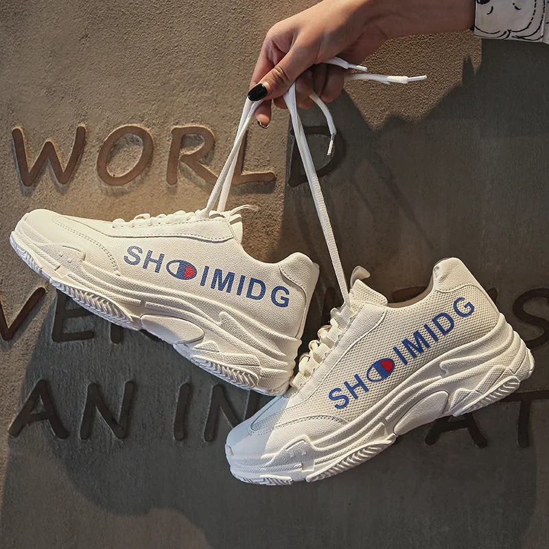 

B19-8 Sports Single Shoes Women's 2019 Spring Students Breathable Mesh Running Shoes Casual Versatile Summer Fashion Network Sho