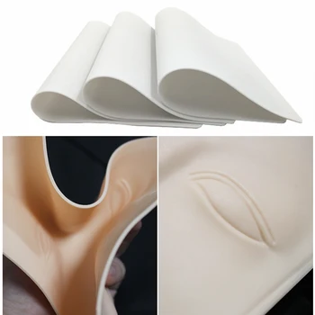 

10pcs Tattoo Practice Skin Microblading Permanent Fake Makeup 21x15cm for Tattoo Beginner Skin Practice Tattoo Accessories