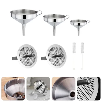 

1 Set Funnel Professional Durable Premium High Quality Kitchen Funnel Accessories Kitchen Tool Hopper Filter for Kitchen