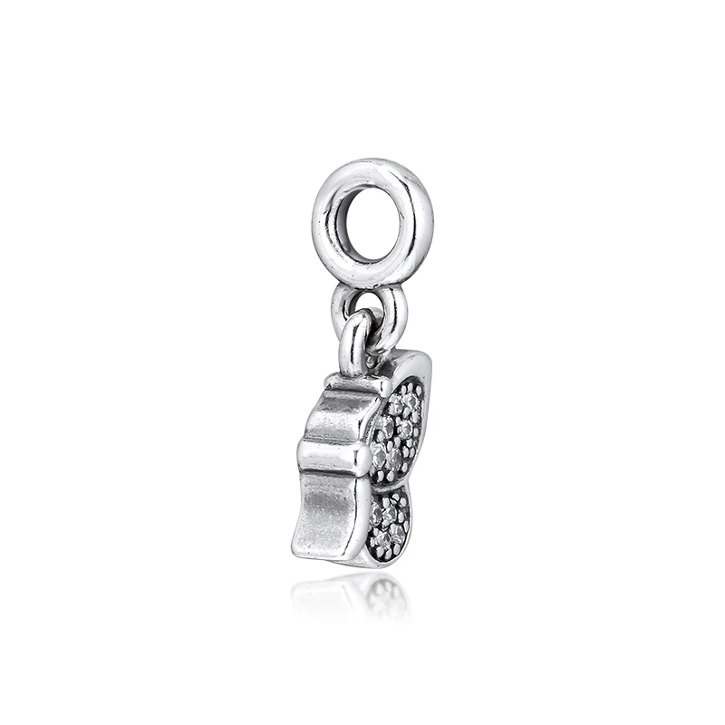 DIY подходит для браслетов Pandora талисманы 925 пробы-серебро-ювелирные изделия бусины с надписью Me My Butterfly