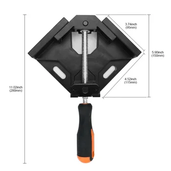 

Joints Right angle clamp Positioning Locating Tool Aluminum Alloy Single
