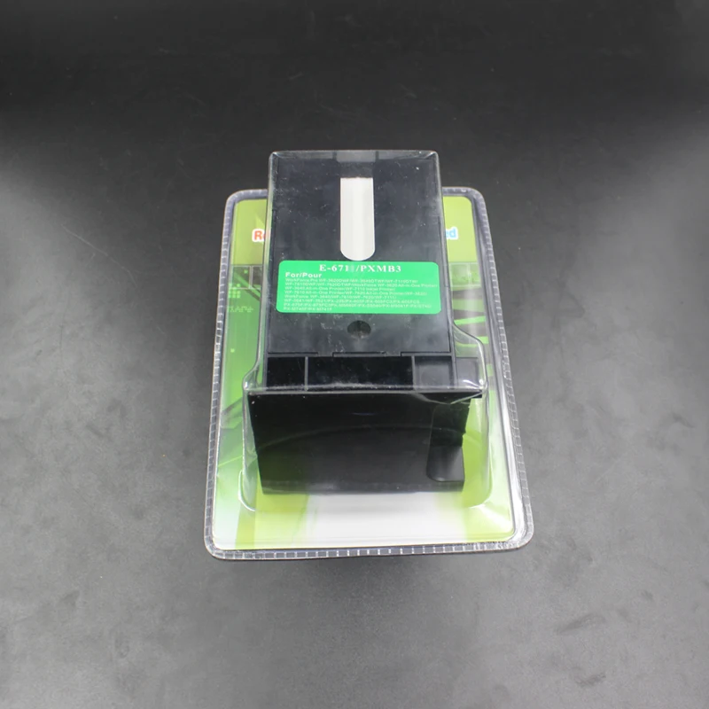 CISSPLAZA 1 шт. t6710 контейнер для отходов коробка+ resetter совместим с Epson WP-4010 WP-4020 WP-4023 WP-4094 WP-4520 4530 4533 4540 4590