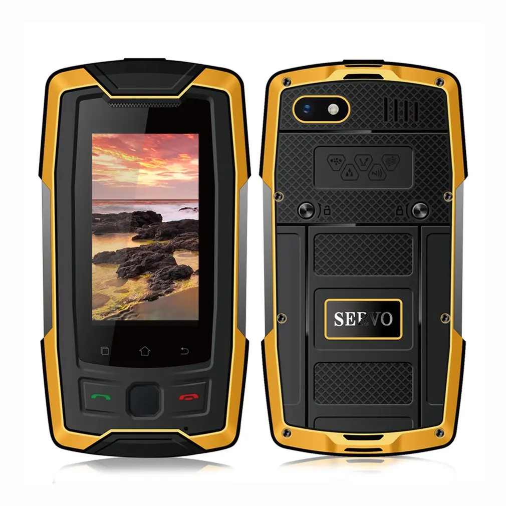 Servo X7 Plus 2 45 &quotMtk6737 мини смартфон 4G Ip68 Водонепроницаемый ОЗУ Гб ПЗУ 16 отпечаток