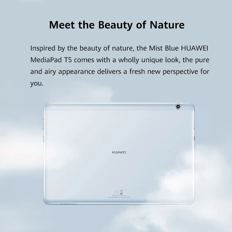  Original HUAWEI MediaPad T5 3GB 32GB Tablet PC 10.1 inch Octa Core Dual Speaker 5100 mAh Support mi