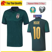 19 20 Новые итальянские футбольные майки INSIGNE IMMOBILE евро третий комплект италия ренессанс Джерси BELOTTI TOTTI футбольная рубашка