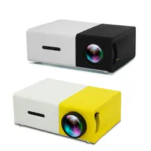YG300 светодиодный проектор 3D HD портативный мини карманный ЖК-дисплей Proyector для домашнего кинотеатра 3,5 мм аудио/HDMI/USB/SD входы Beamer