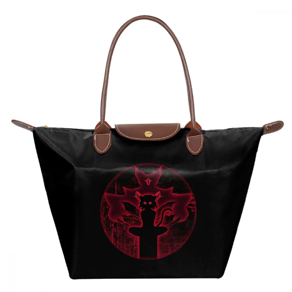 

Hunter X Hunter Handbag Pitou Top-handle Bags Large Capacity High quality Women Tote Bag Print Nylon Woman Trendy hobo Handbags